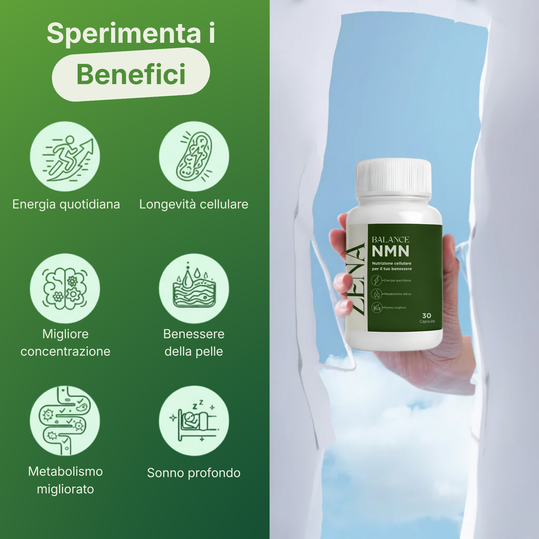 Zena Balance™ | Risveglia in 7 giorni le tue forze senza caffè o stimolanti